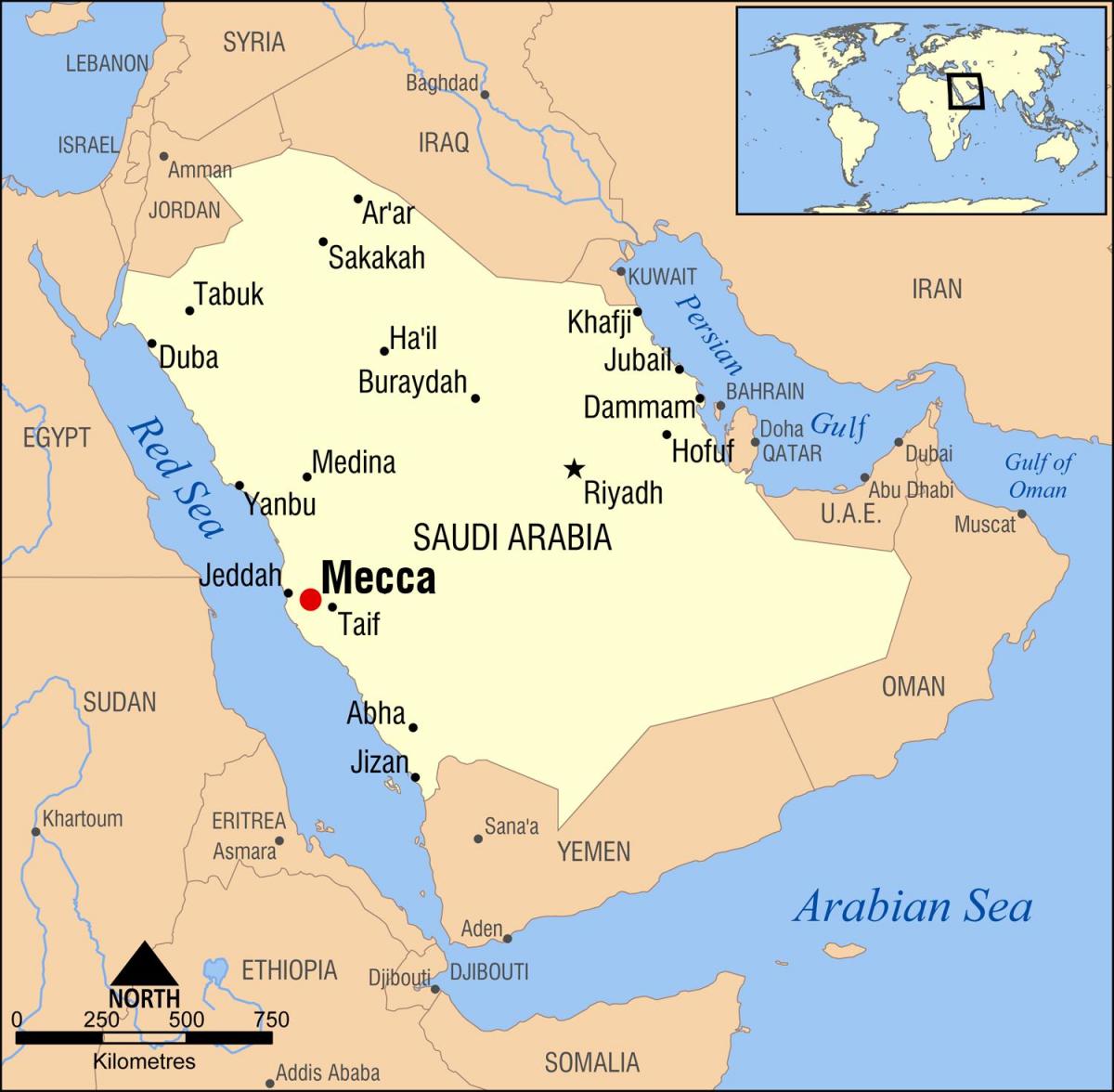 harta e hixhra rrugës Mekë